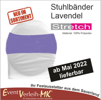 Stuhlband inkl. Reinigung - Lavendel -